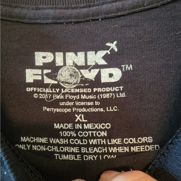 Pink Floyd The Dark Side of the Moon Shirt Mens Rock Black Size xl 2017 - Picture 3 of 3